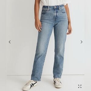 Madewell | The Curvy '90s Straight Jean | Size 25